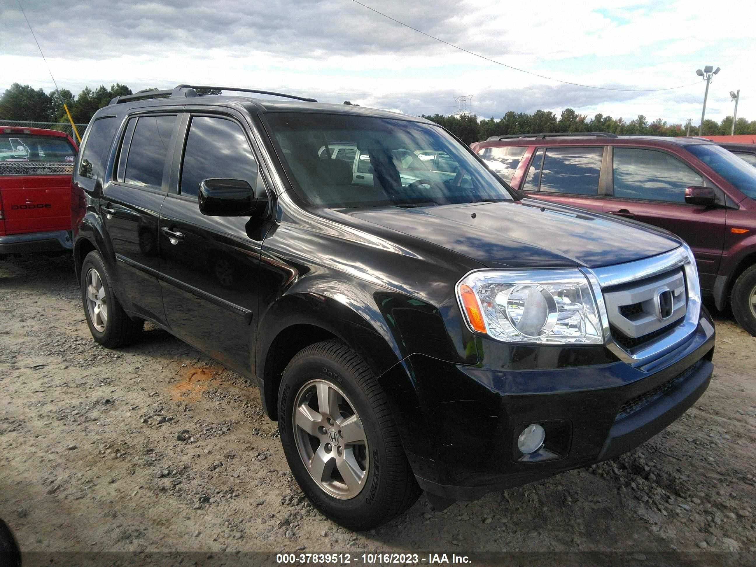 HONDA PILOT 2011 5fnyf3h52bb035548