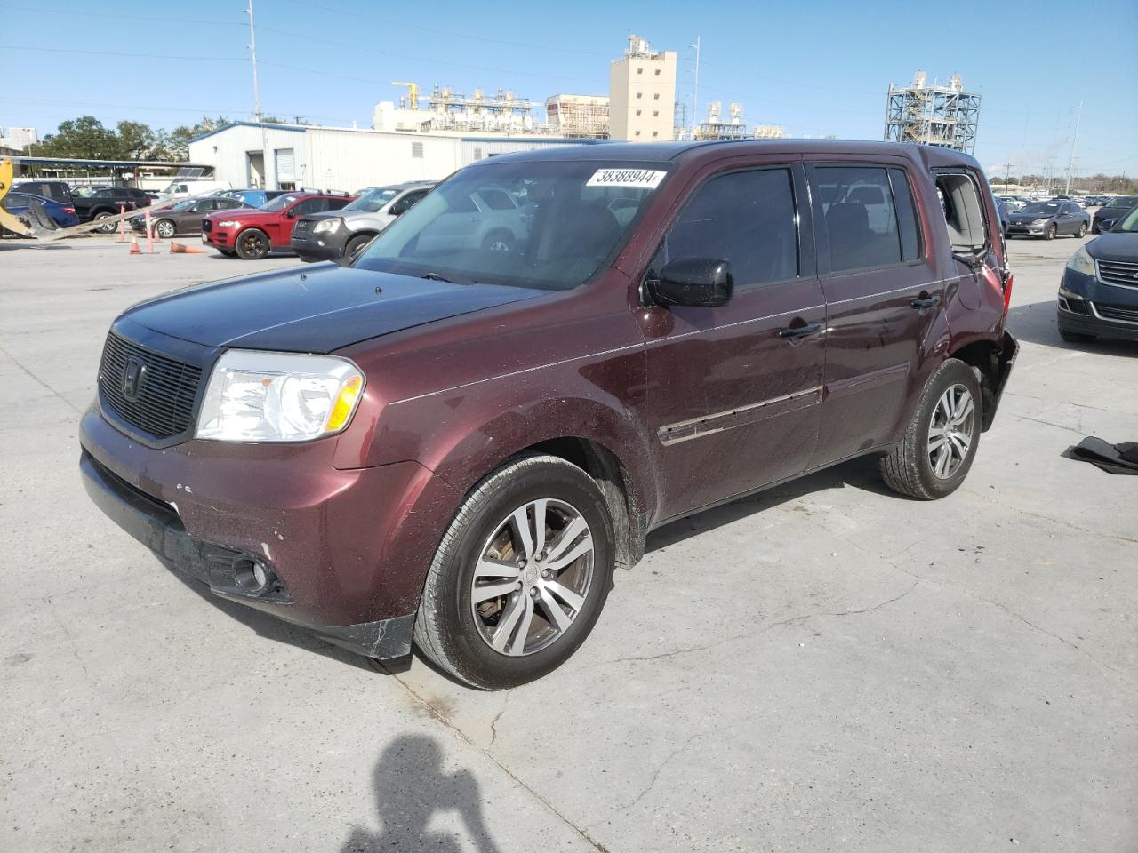 HONDA PILOT 2012 5fnyf3h52cb019562