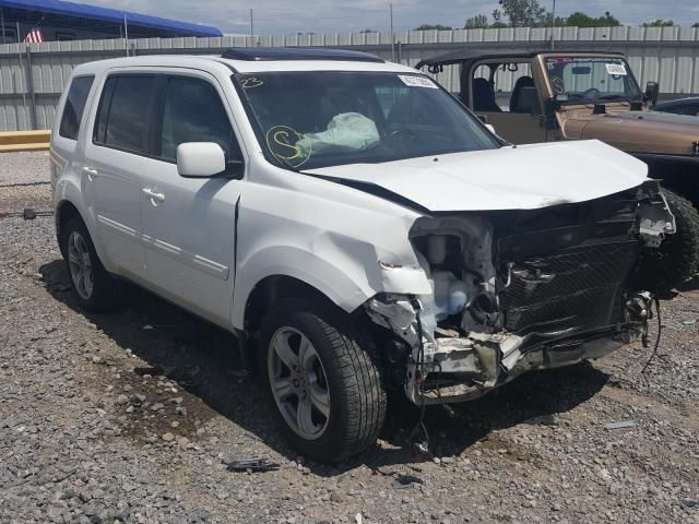 HONDA PILOT EXL 2012 5fnyf3h52cb022879