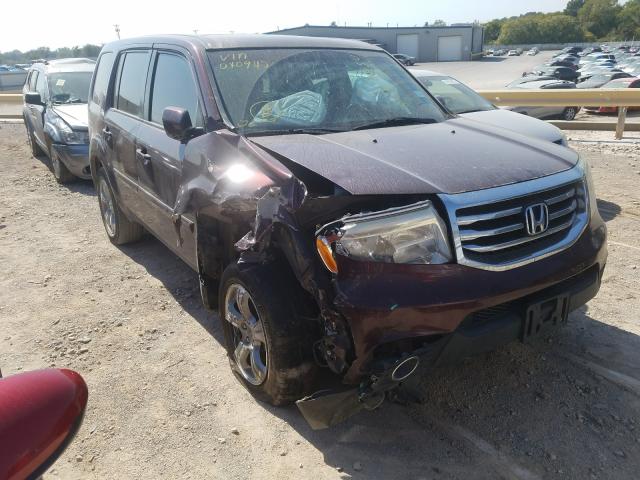 HONDA PILOT EXL 2012 5fnyf3h52cb040945