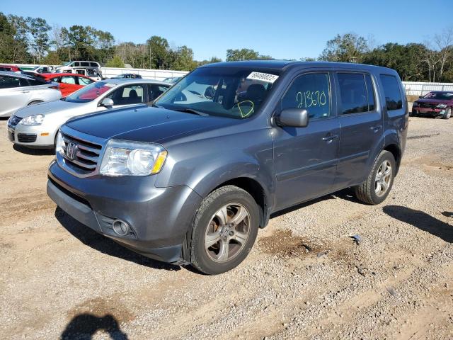 HONDA PILOT EXL 2013 5fnyf3h52db014864