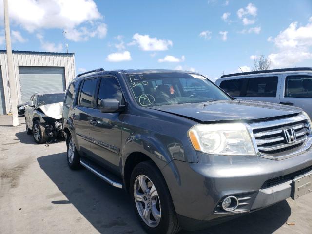 HONDA PILOT EXL 2013 5fnyf3h52db017389