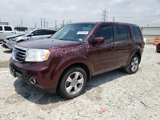 HONDA PILOT EXL 2013 5fnyf3h52db022107