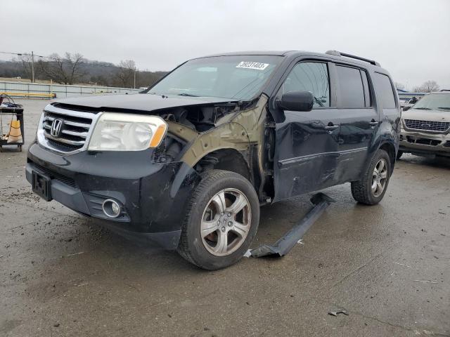 HONDA PILOT EXL 2013 5fnyf3h52db042471