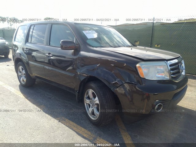 HONDA PILOT 2014 5fnyf3h52eb001047