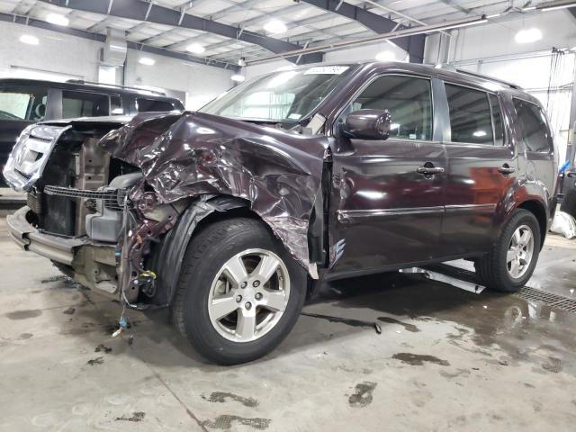 HONDA PILOT EXL 2011 5fnyf3h53bb054612