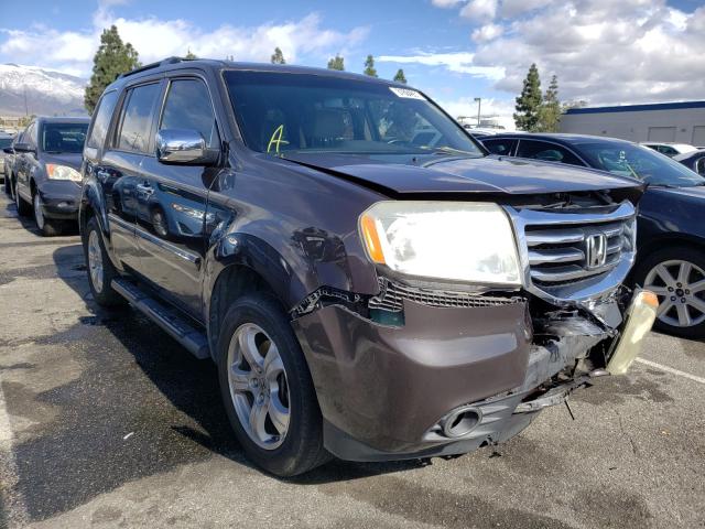 HONDA PILOT EXL 2012 5fnyf3h53cb007341