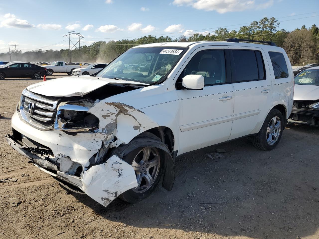 HONDA PILOT 2012 5fnyf3h53cb034068