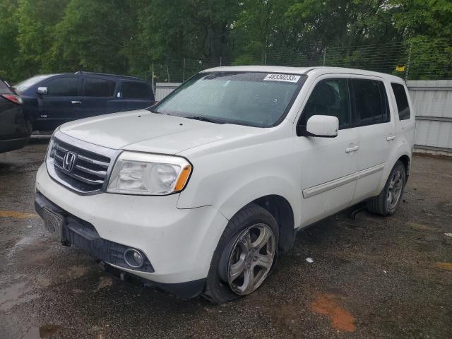 HONDA PILOT EXL 2012 5fnyf3h53cb037486