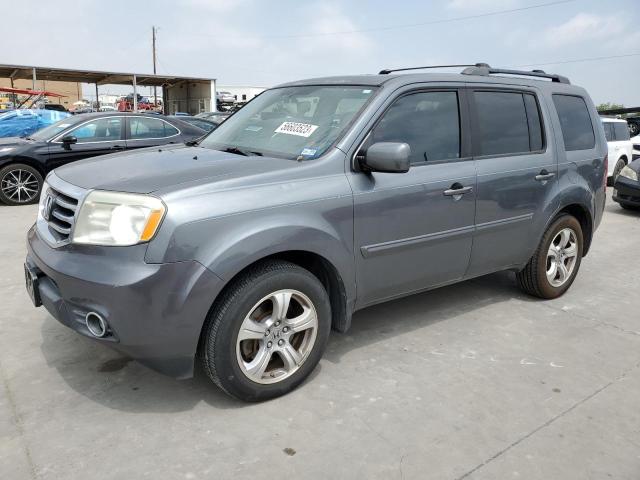 HONDA PILOT EXL 2013 5fnyf3h53db011908