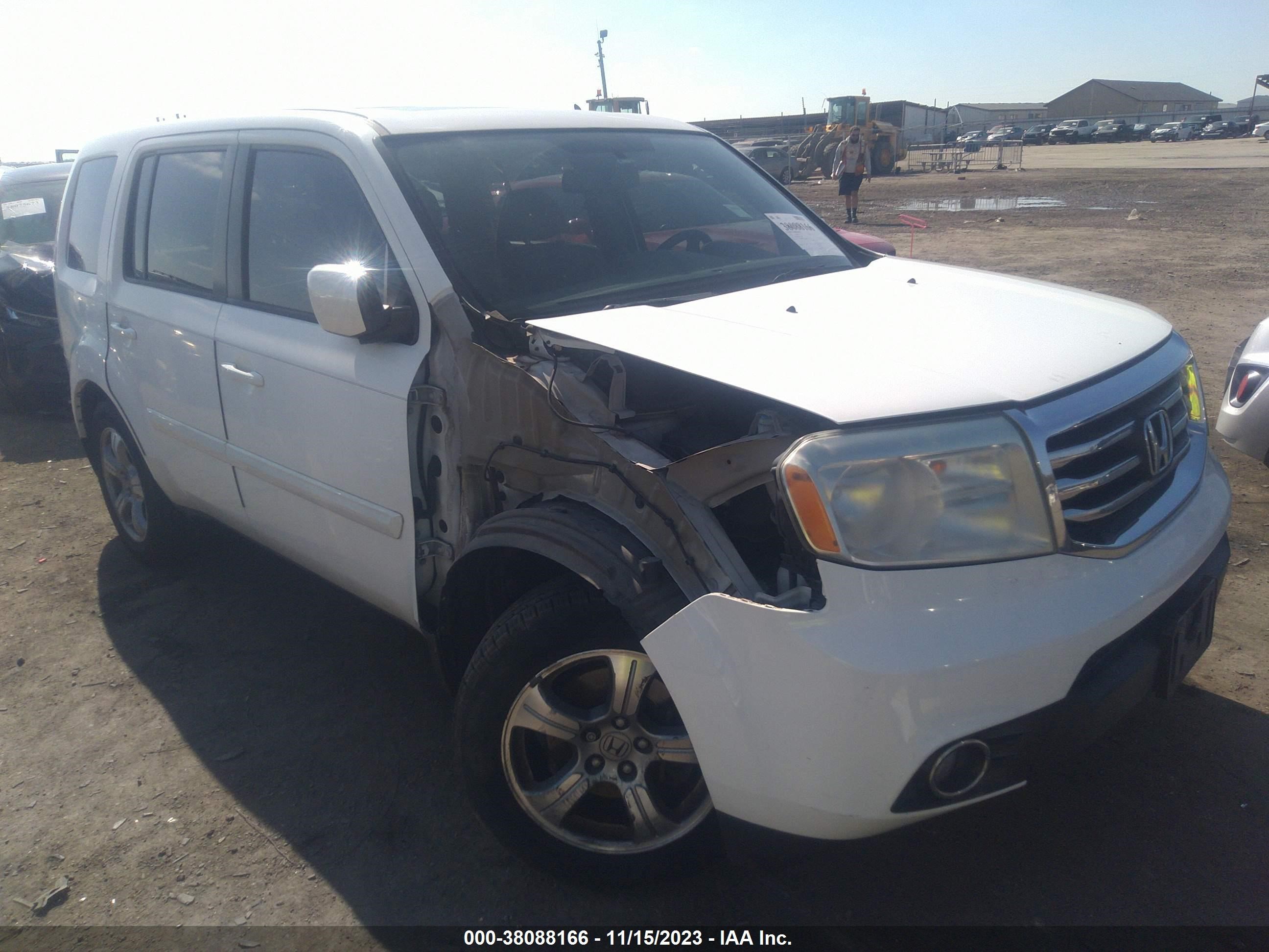 HONDA PILOT 2013 5fnyf3h53db011990