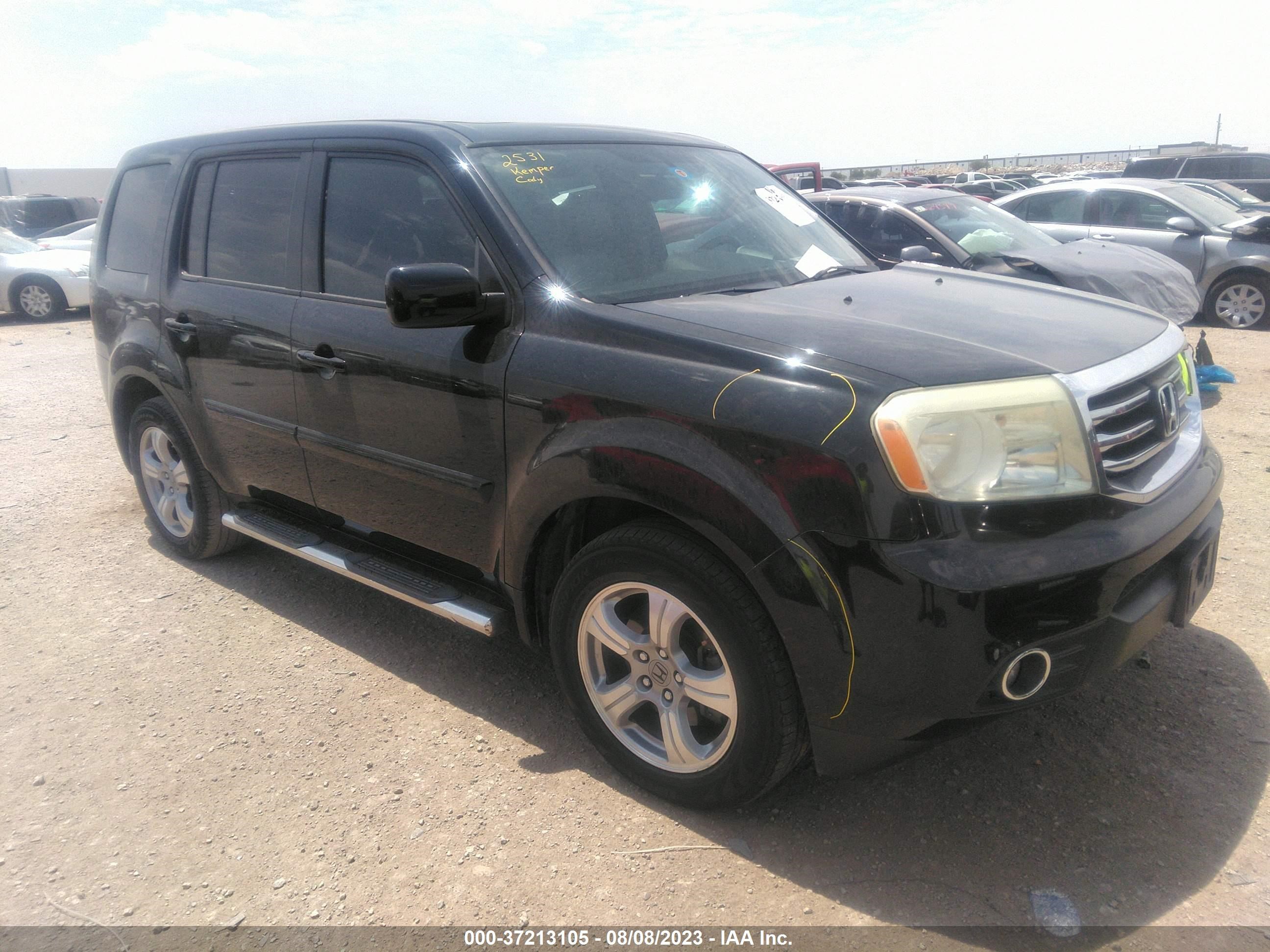 HONDA PILOT 2015 5fnyf3h53fb009241