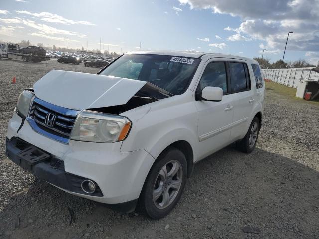 HONDA PILOT EXL 2012 5fnyf3h54cb042616