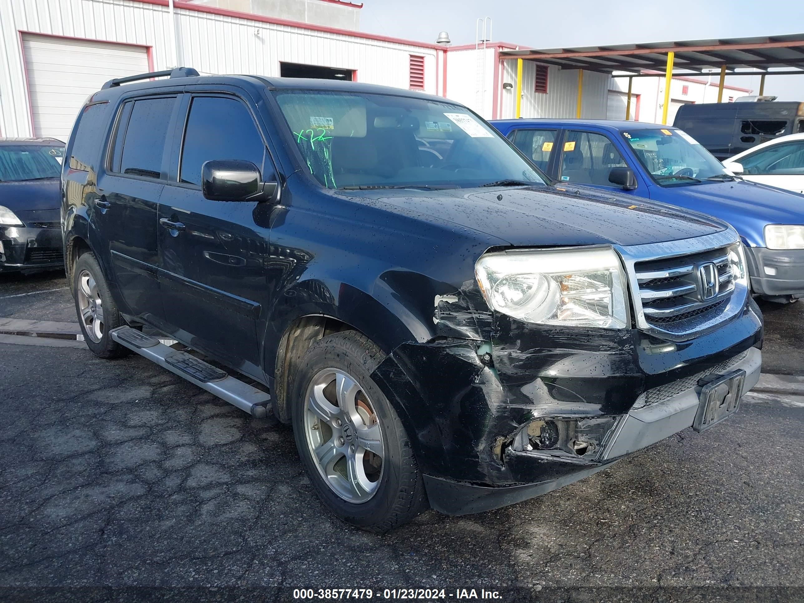 HONDA PILOT 2013 5fnyf3h54db023663