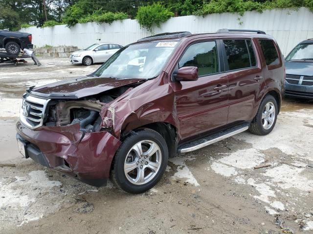 HONDA PILOT EXL 2013 5fnyf3h54db026501