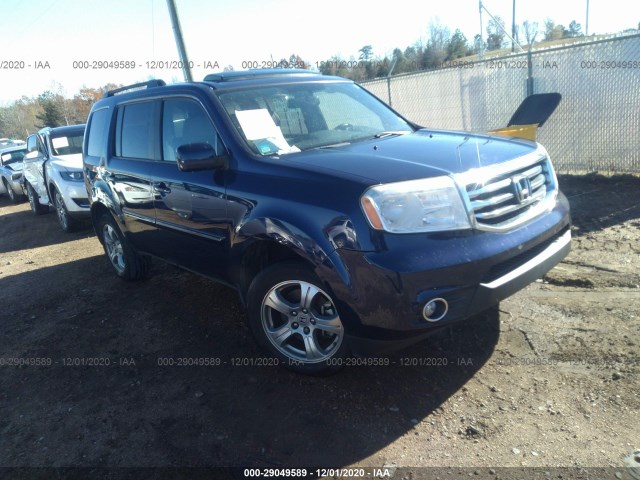 HONDA PILOT 2013 5fnyf3h54db029544