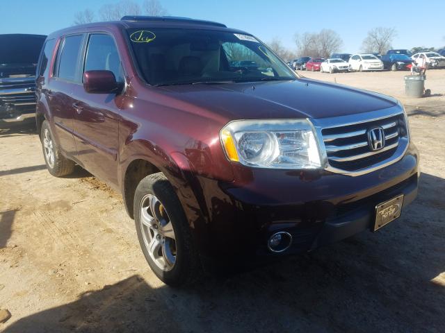 HONDA PILOT EXL 2013 5fnyf3h54db037255