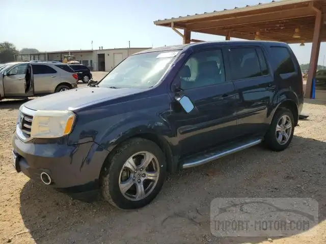 HONDA PILOT 2014 5fnyf3h54eb004001