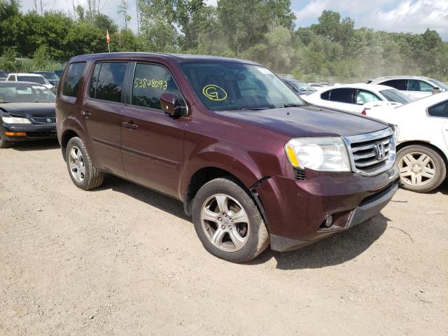 HONDA PILOT EXL 2014 5fnyf3h54eb017797