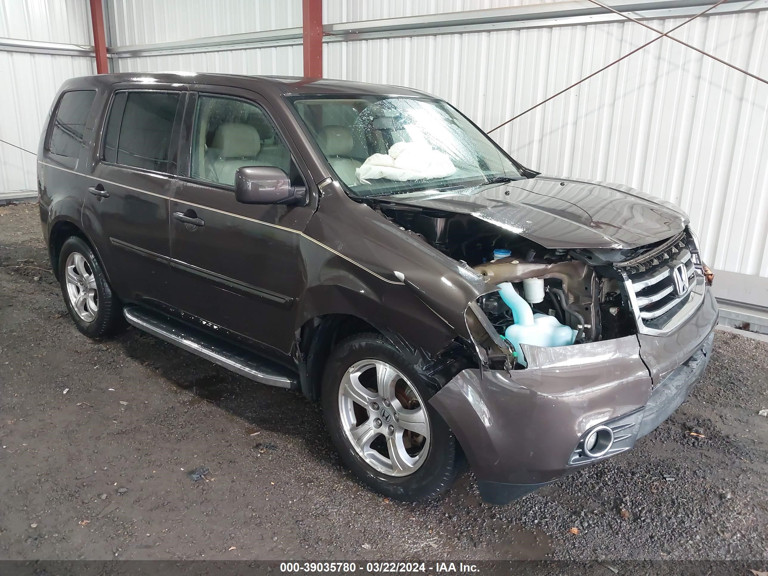 HONDA PILOT 2015 5fnyf3h54fb020927