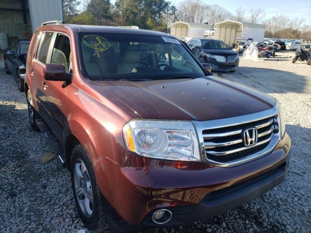 HONDA PILOT EXL 2012 5fnyf3h55cb040910