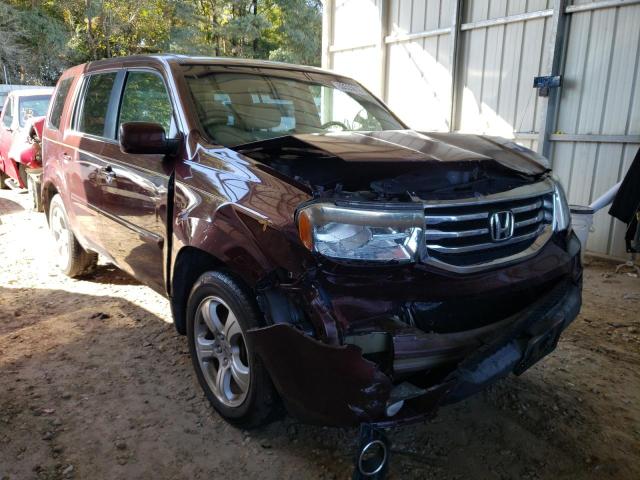 HONDA PILOT EXL 2013 5fnyf3h55db005334