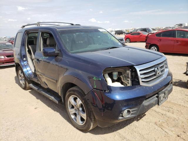 HONDA PILOT EXL 2013 5fnyf3h55db016558