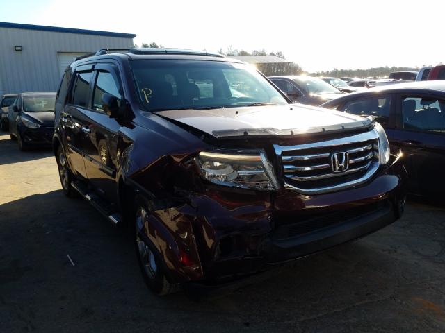 HONDA PILOT EXL 2013 5fnyf3h55db019914