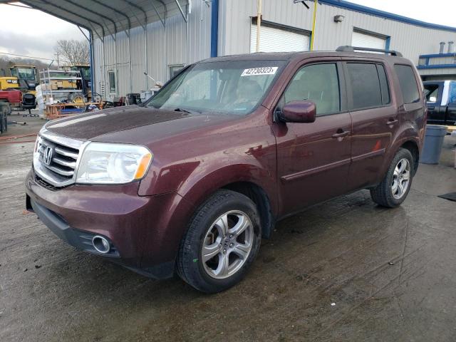 HONDA PILOT EXL 2013 5fnyf3h56db016794