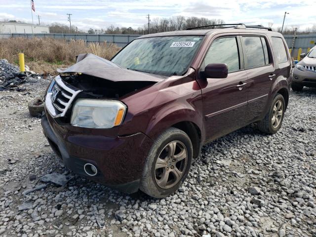 HONDA PILOT EXL 2013 5fnyf3h56db018108