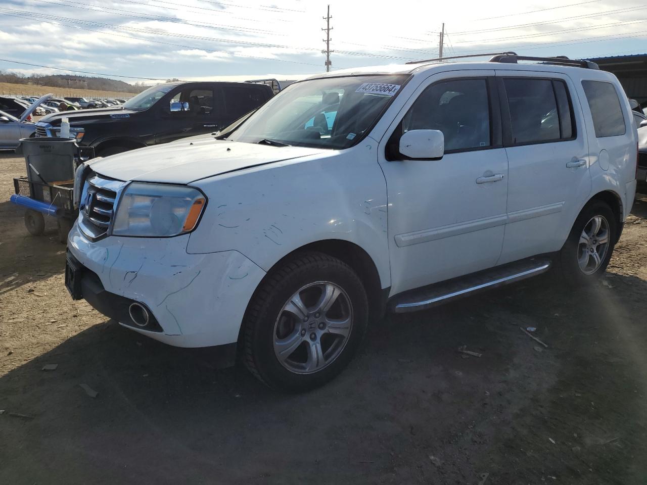 HONDA PILOT 2013 5fnyf3h56db041677