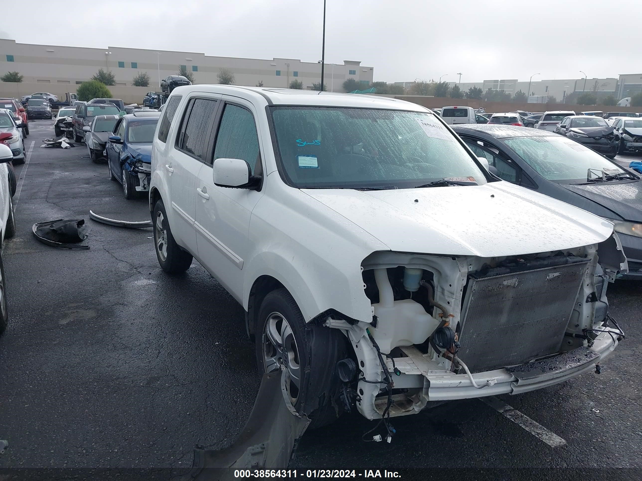 HONDA PILOT 2015 5fnyf3h56fb007208