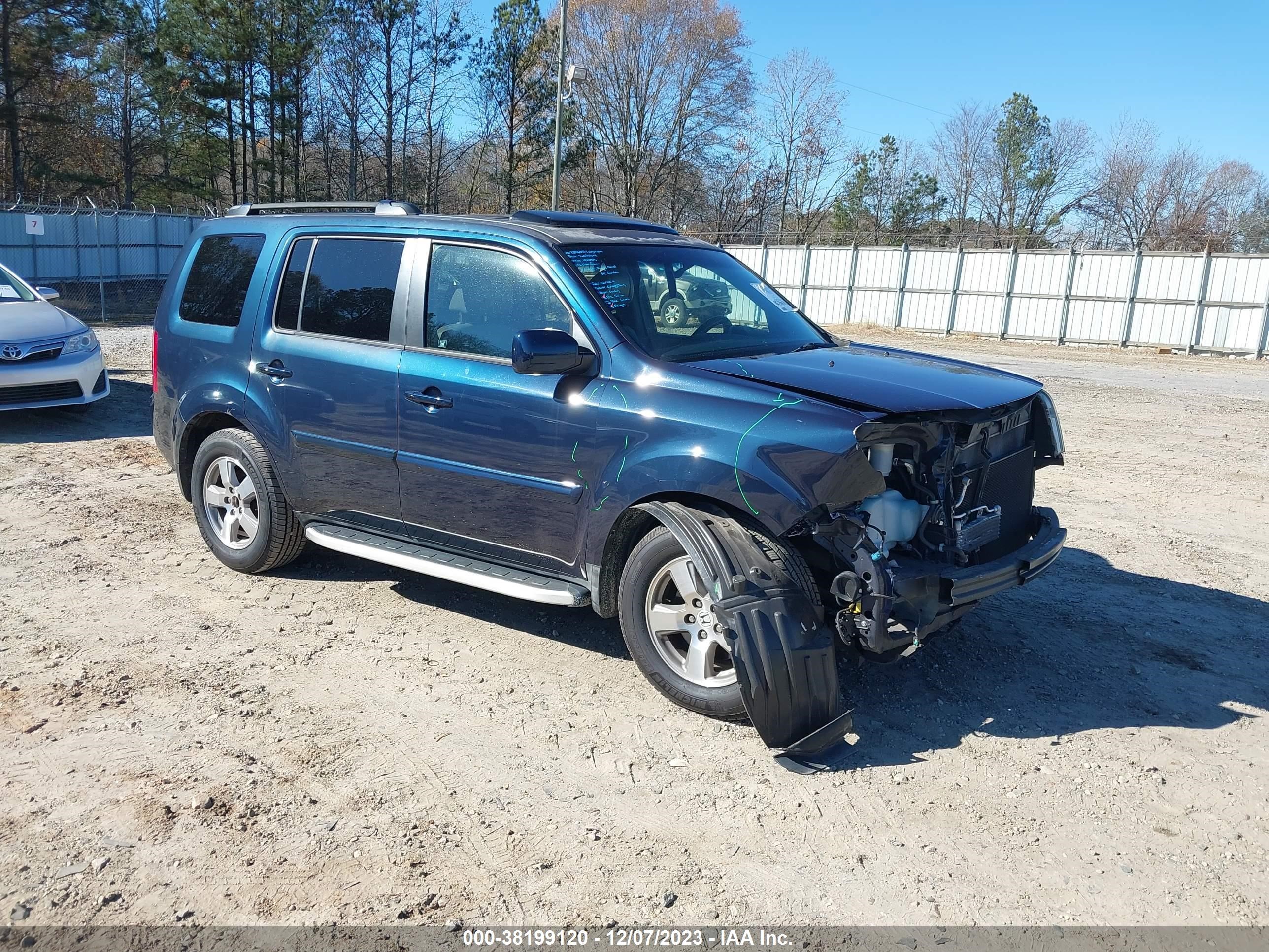 HONDA PILOT 2010 5fnyf3h57ab022843