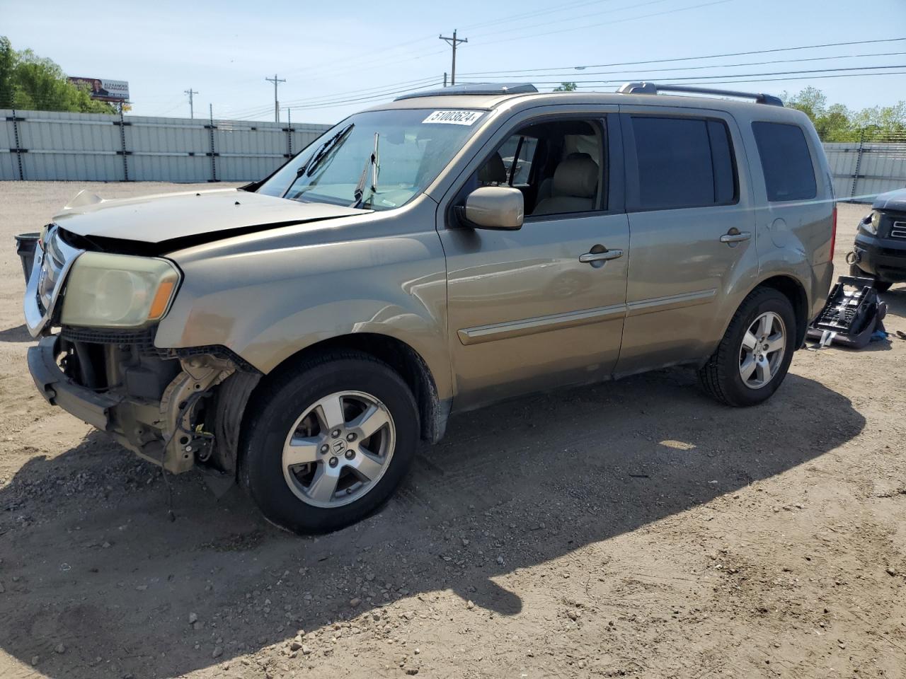 HONDA PILOT 2011 5fnyf3h57bb015974