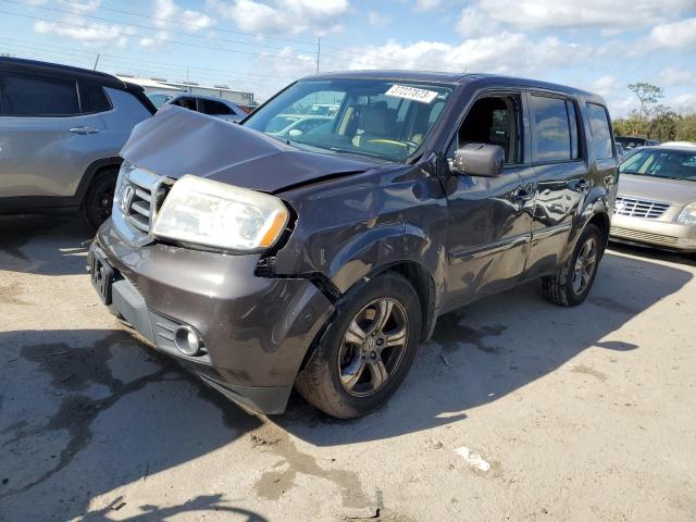 HONDA PILOT EXL 2013 5fnyf3h57db007358