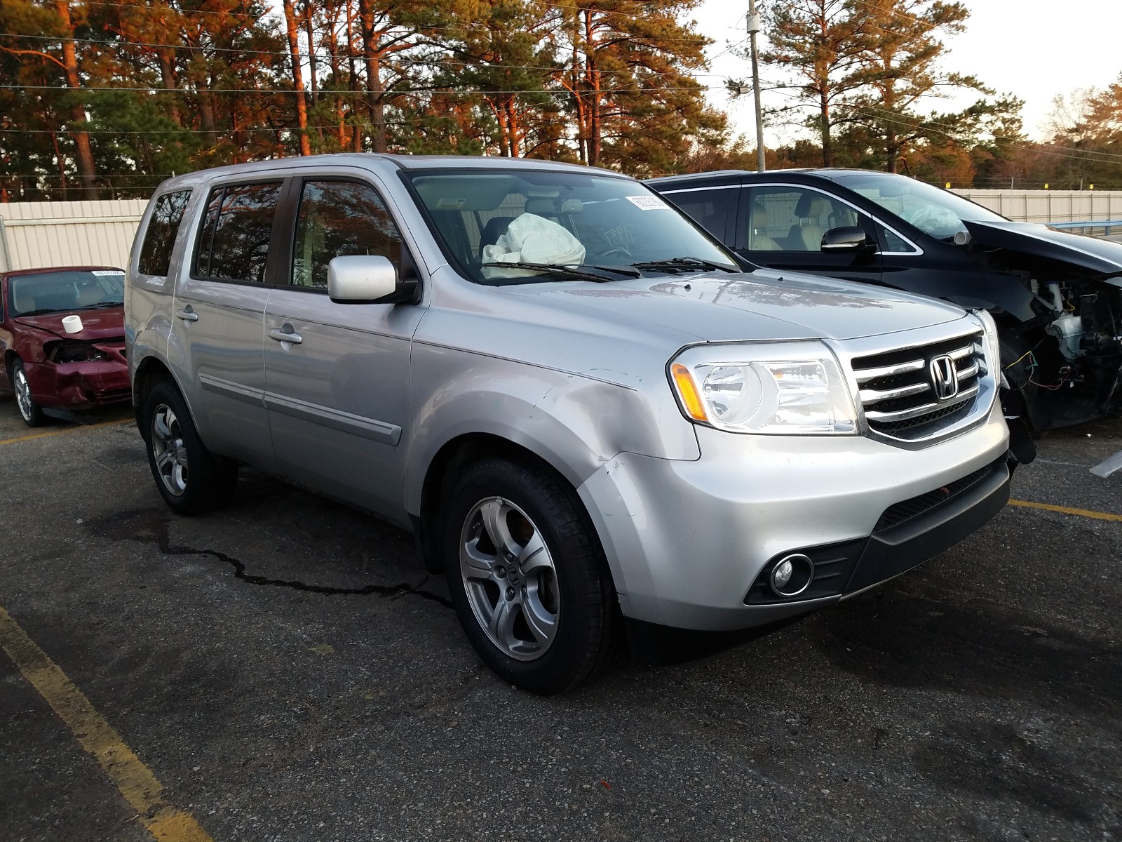 HONDA PILOT EXL 2013 5fnyf3h57db019901