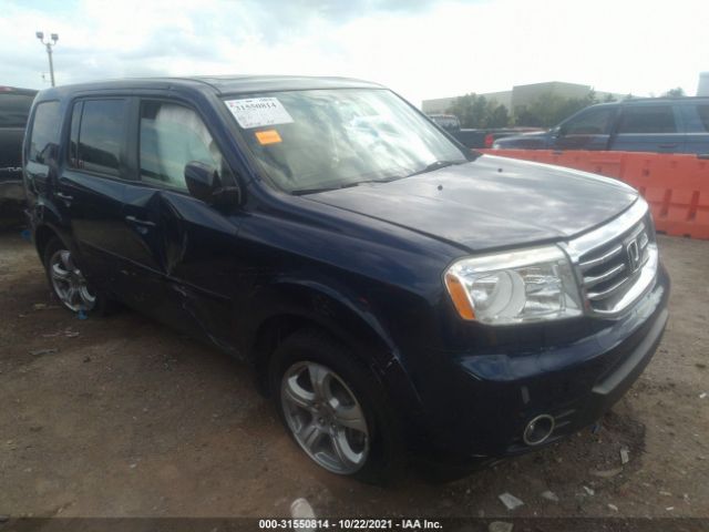 HONDA PILOT 2013 5fnyf3h57db021065