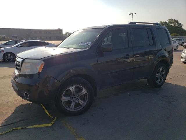 HONDA PILOT EXL 2013 5fnyf3h57db030686