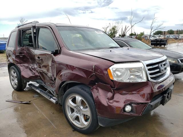 HONDA PILOT EXL 2013 5fnyf3h57db044782