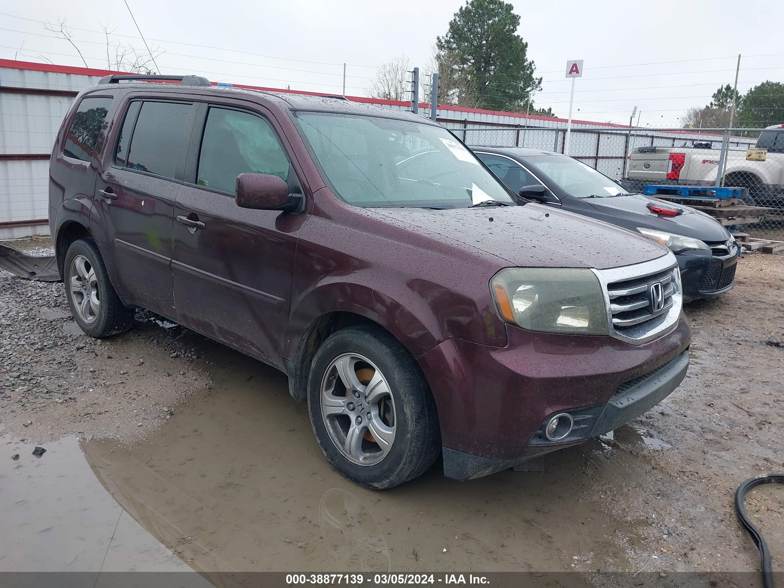 HONDA PILOT 2014 5fnyf3h57eb003683