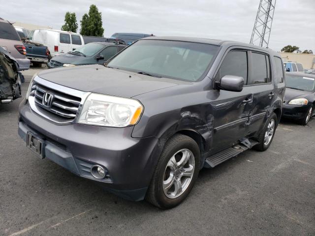 HONDA PILOT EXL 2014 5fnyf3h57eb021620