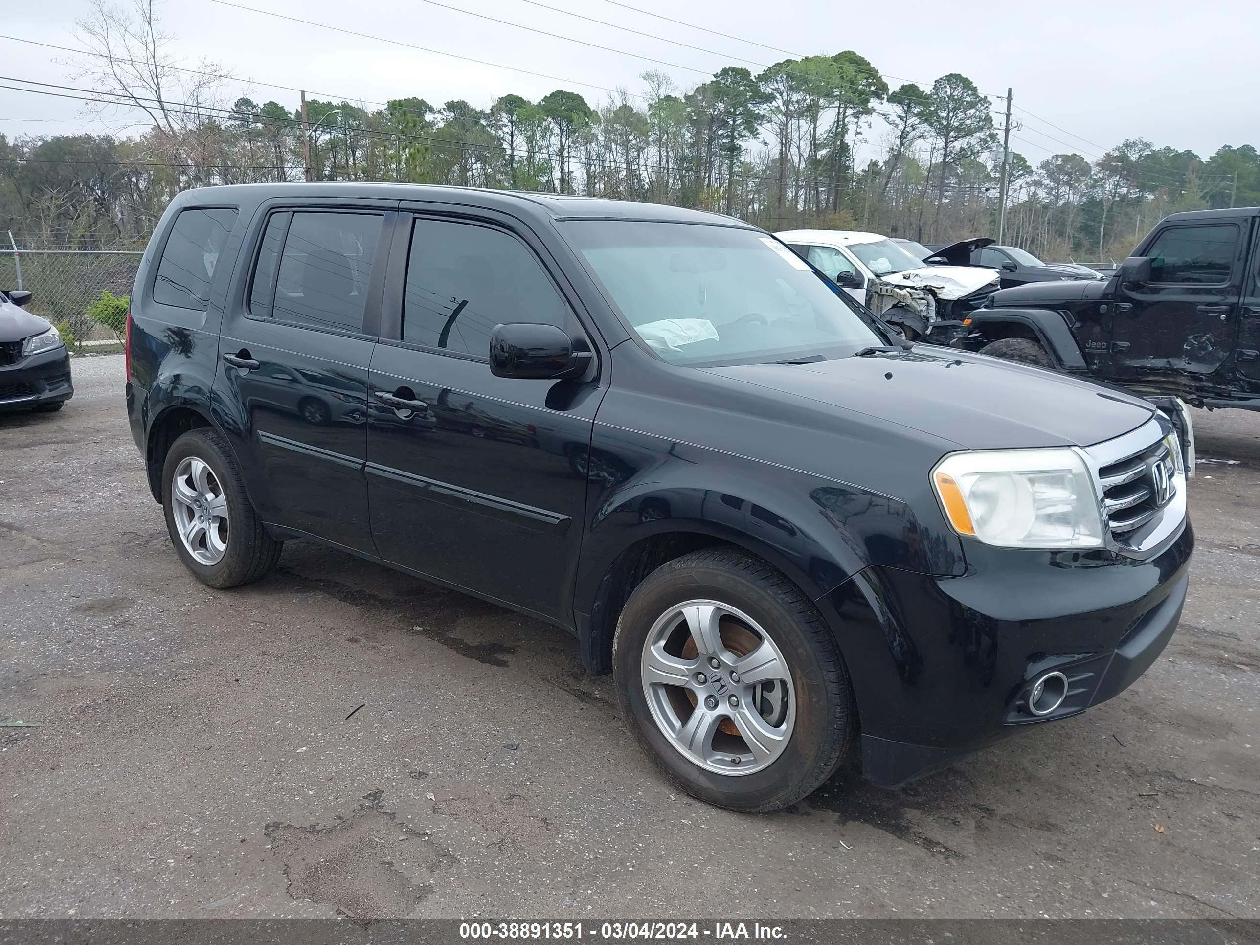 HONDA PILOT 2015 5fnyf3h57fb010327