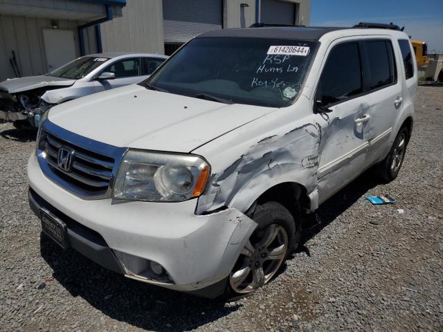 HONDA PILOT EXL 2012 5fnyf3h58cb041016