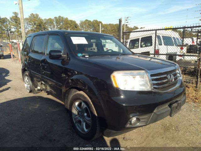 HONDA PILOT 2013 5fnyf3h58db003593