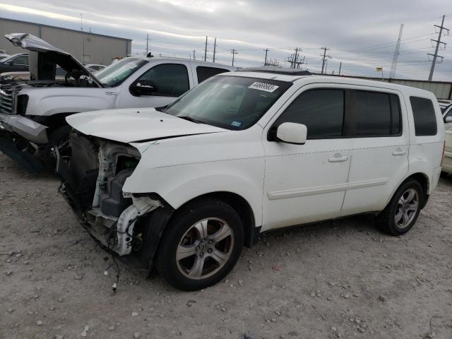 HONDA PILOT EXL 2013 5fnyf3h58db013976