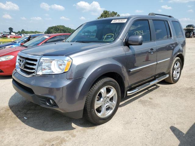 HONDA PILOT EXL 2014 5fnyf3h58eb013445