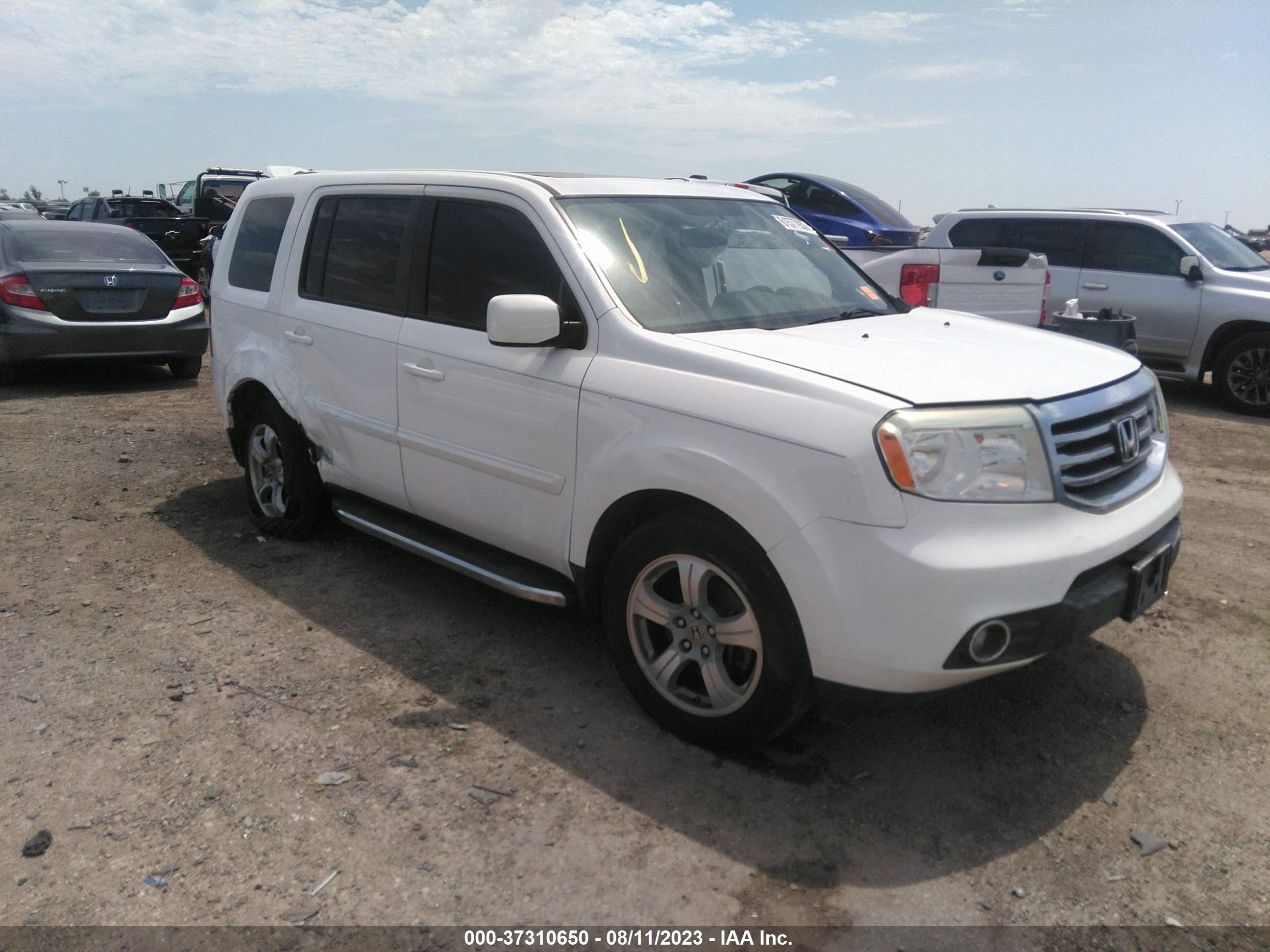 HONDA PILOT 2015 5fnyf3h58fb013754