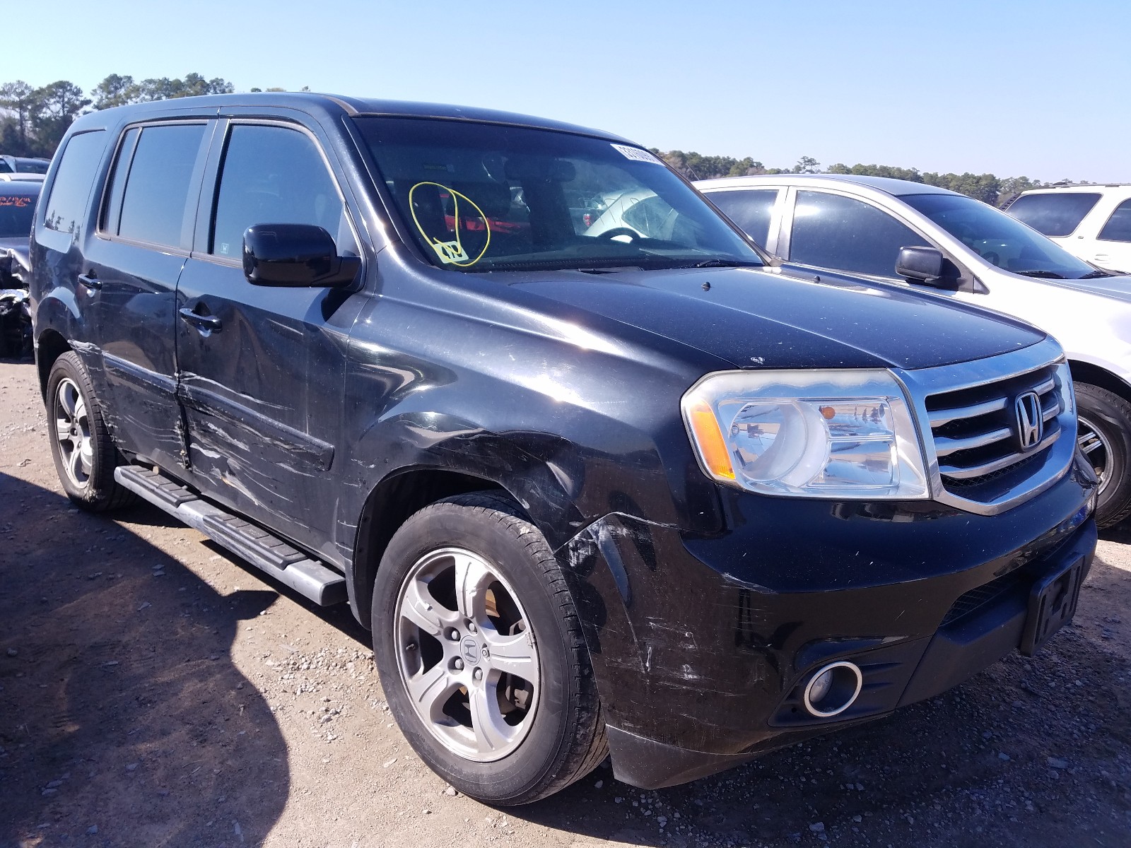 HONDA PILOT EXL 2012 5fnyf3h59cb003696