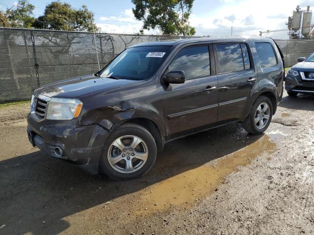 HONDA PILOT EXL 2012 5fnyf3h59cb043101