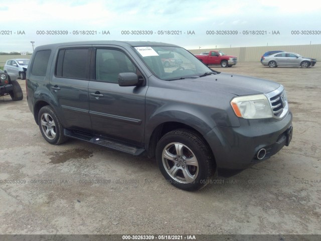 HONDA PILOT 2013 5fnyf3h59db026123